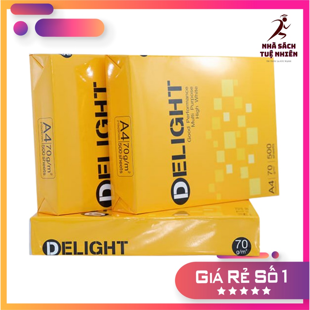 A4 Delight paper 70 แกรม กระดาษภาพถ่าย A4 กระดาษ A4 ราคาถูก