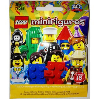 Lego 71021 Minifigures Series 18 เลือกตัวได้ ไม่เปิดซอง