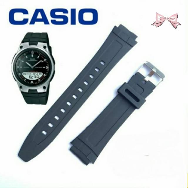 Casio AW-80 WATCH STRAP RUBBER STRAP CASIO AW 80 WATCH STRAP