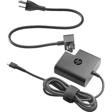Hp 65W USB-C Power Adapter สําหรับ Elite X2 1012 G2, HP Elitebook x360 1030 G2 Type C Charger