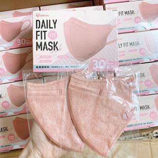 🎏หน้ากากอนามัย Iris daily fit mask ทรง3D 1กล่อง30ชิ้น sizeMแบบกล่องเท่ากับsize sแบบซองค่ะ