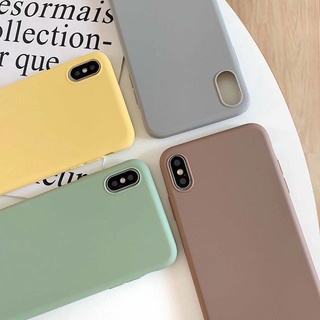 เคสโทรศัพท์ซิลิโคน TPU แบบนิ่ม สีพื้น บางพิเศษ สําหรับ Samsung Galaxy A73 A72 A71 A70 A70s 5G 4G