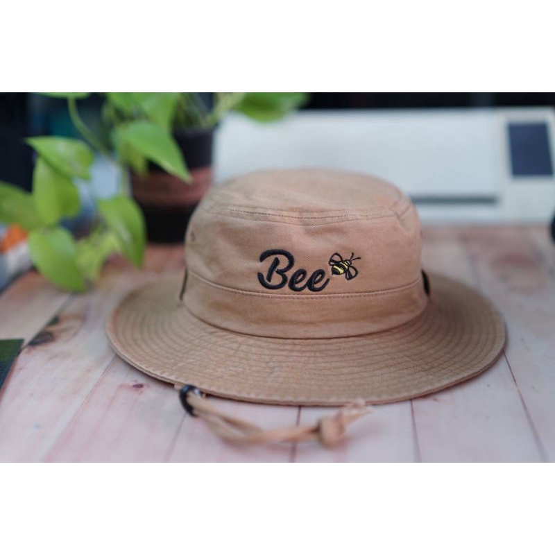 หมวกบักเก็ตทรงเดินป่า ผ้ายีนส์ ขนาดผู้ใหญ่ 🎉สั่งปักชื่อได้ - รูปที่ 5