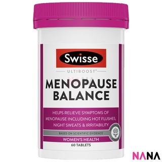 Swisse Ultiboost Menopause Balance 60 Tablets (EXP:03 2025)