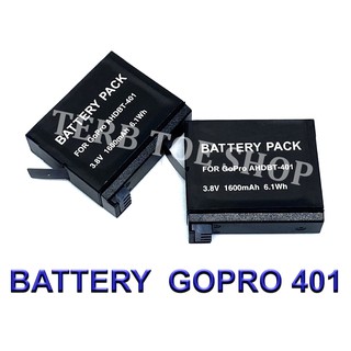 (PACK2) AHDBT-401 / AHDBT401 Replacement Battery For GoPro4,GoPro HERO4