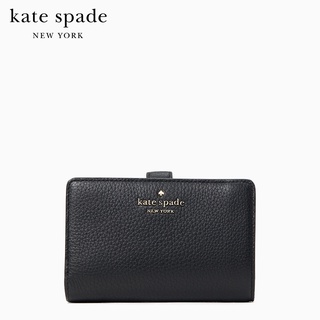 KATE SPADE NEW YORK LEILA MEDIUM COMPACT BIFOLD WALLET WLR00394 กระเป๋าสตางค์