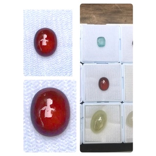 เฮลโซไนท์การ์เนตพลอยแท้หายากค่ะนน4.10ct/7*10*5mm