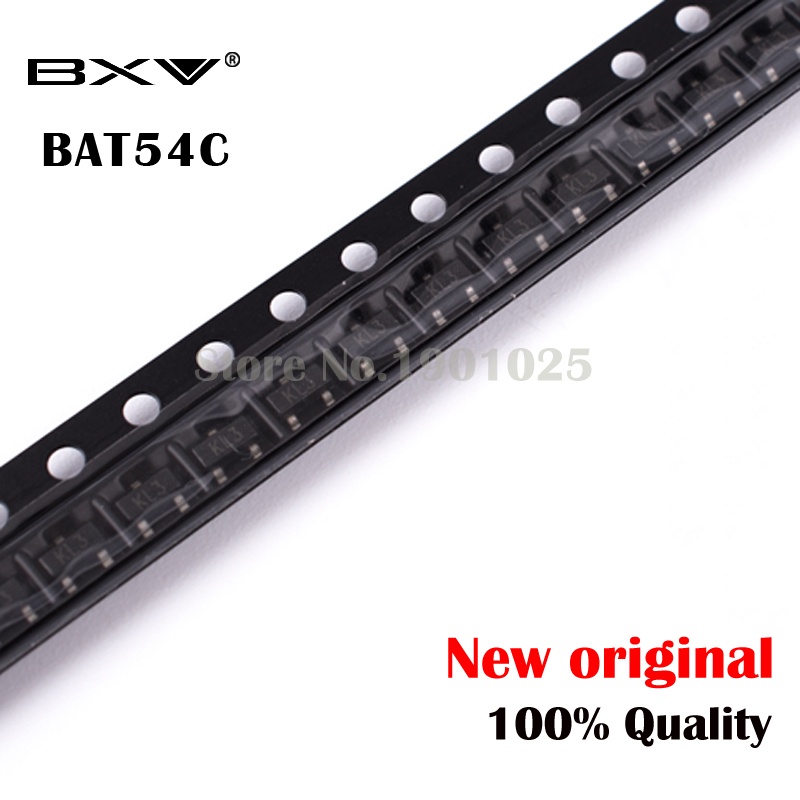 100 ชิ้น BAT54C SOT-23 BAT54 SOT SMD KL3 ใหม่และ
