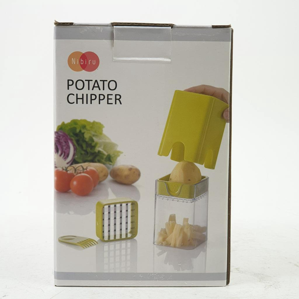 GlobalHouse NIBIRU ชุดอุปกรณ์หั่นผัก 2 ใบมีด รุ่น ZDS022-GN ขนาด 9x13x9 cm สีเขียว สินค้าของแท้คุณภาพดี