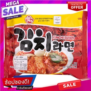 โอโตกิราเมนกึ่งสำเร็จรูปรสกิมจิ 120กรัม Otoki instant ramen, kimchi flavor 120 g.