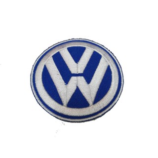 (รีด/เย็บได้) รถโฟล์ค Volkswagen ป้ายติดเสื้อ logo Embroidered Sew Iron On Patches Badge