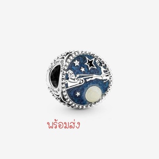 Pandora silver charm  new collection ซานตาคลอส น้ำเงิน