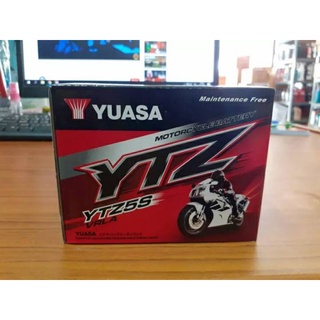 แบตเตอรี่มอเตอร์ไซค์YUASA YTZ5SสำหรับWAVE110/110i/125/125i,Click-i/110/110i/125i,Scoopy-i,Dream,MSX125,Filano,Zoomre-x