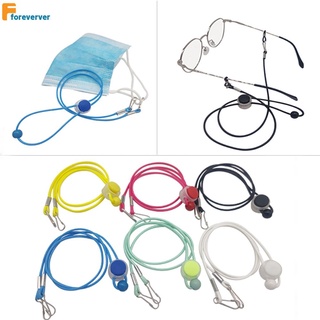 Mask Hanging Rope Adjustable Korean Mask Hanging Rope Traceless Ear Hanging Rope Two Hooks Anti-lost Non-slip Strap Rope Decompression FORE