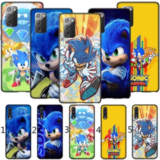 เคสโทรศัพท์ซิลิโคนนุ่ม ลายการ์ตูน Sonic the Hedgehog สําหรับ Realme C2 C3 C11 C12 C15 C17 C20 C21 5 5i 5s 8 8 Pro G81