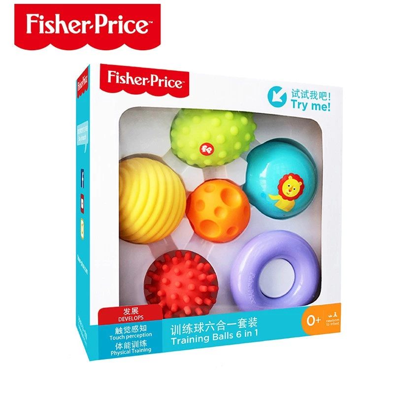 Fisher Price Six Senses Sensory Activity Balls ชุดลูกบอลฝึกพัฒนาการ 6 ชิ้น
