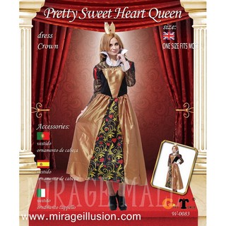 ชุดแฟนซี เจ้าหญิงกระต่าย สาวสวย ผู้ใหญ่ Pretty Sweet Heart Queen Costume Women