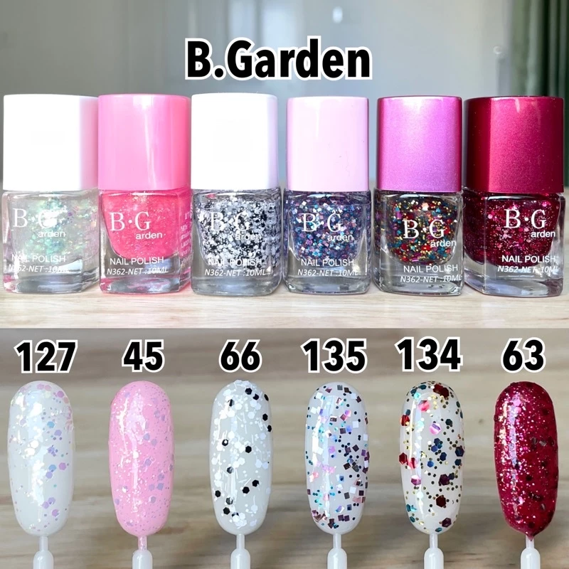 สีทาเล็บไม่ต้องอบ B.Garden 🚀สีทาเล็บพร้อมส่ง 🚀สีทาเล็บถูกที่สุด❤️‍🔥 สีธรรมดากึ่งเจลไม่ต้องอบ
