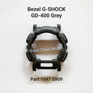 Casio ของแท้ G-SHOCK GD 400 กรอบสีเทา