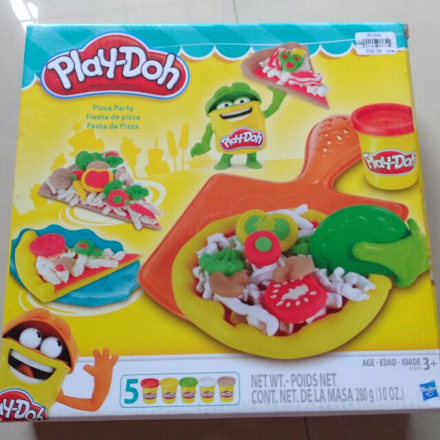 แป้งโดว์ pizza party