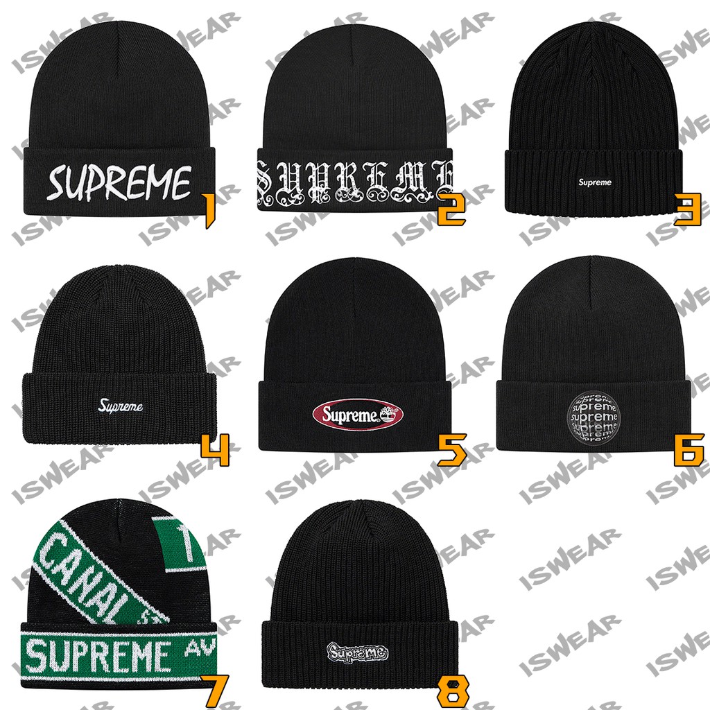 หมวก Beanie Supreme Collection 2020-2021
