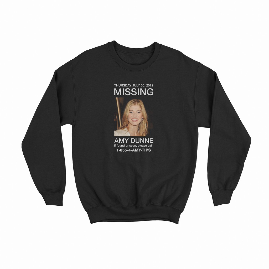 Gone Girl Crewneck Amy Dunne หายไป
