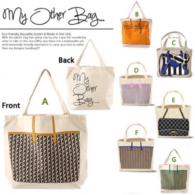 กระเป า My Other Bag Los Angeles Shopee Thailand