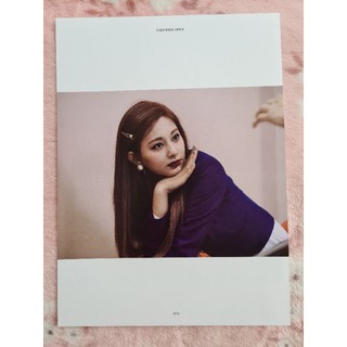 [แท้/พร้อมส่ง] หน้าโฟโต้บุ๊ค จ​ื่อวี​ แชยอง Tzuyu Chaeyoung TWICE Eyes Wide Open Monography Photo Book Cut