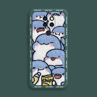 Dmy เคสฉลามน่ารัก huawei mate 20X 20 pro 30 10 pro 40 pro ซิลิโคนนิ่ม กันกระแทก