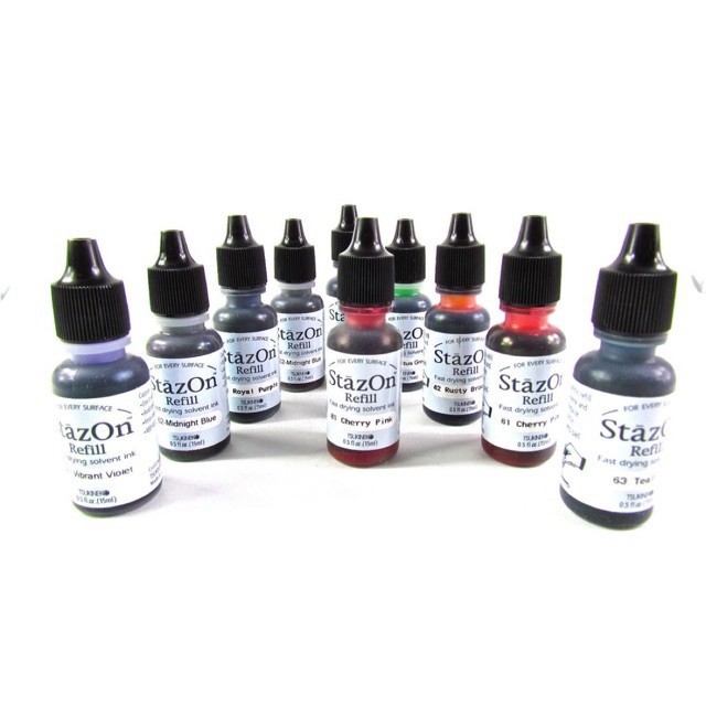 น้ำหมึกกันน้ำ Stazon Ink Refill ปริมาณ 15 ml.