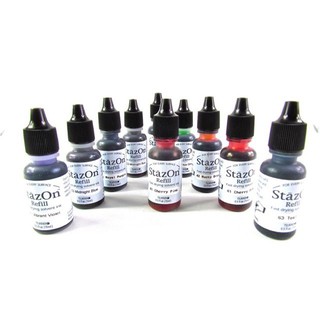 น้ำหมึกกันน้ำ Stazon Ink Refill ปริมาณ 15 ml.