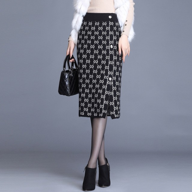 กระโปรงหรู PATTERN WOOL