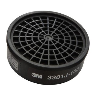 3M 3301J-100 ตลับกรองไอระเหยสารตัวทำละลาย (ใช้คู่กับหน้ากาก 3M รุ่น 3200)