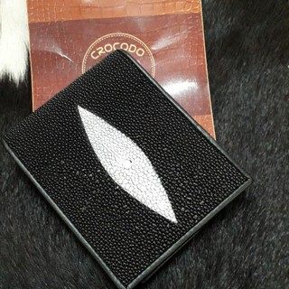 crocodile/ Genuine  stingray wallet กระเป๋าหนังปลากระเบน