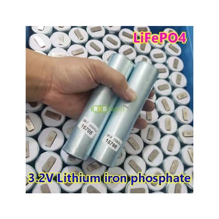 [พร้อมส่ง] แบตเตอรี่ลิเธียมฟอสเฟต LiFePo4 3.2V 16Ah 33140 เชื่อมแผ่นต่อนิกเกิลที่ขั้ว Lithium iron phosphate Battery