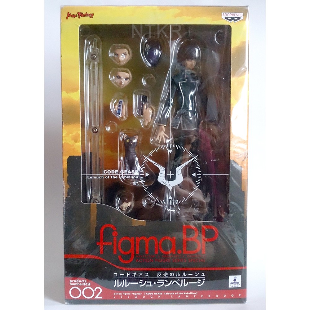 [แท้/มือ1] ฟิกม่า ลูลูช โค้ด กีอัส | Lelouch Lamperouge - Code Geass - Hangyaku no Lelouch - Figma #