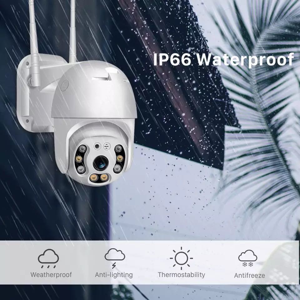 กล้องวงจรปิดXMEYE (ICSEE)-รุ่นQ3-3MP PTZ IP Camera​ HD​ 3.0 ล้านพิกเซล(3MP) กล้องวงจรปิดไร้สาย WiFi IP Camera 1296P กันน้ำ กล้องวงจร APP ICSEE