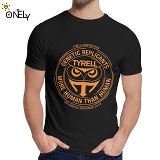 [COD]เสื้อยืดลําลอง ผ้าฝ้าย 100% แขนสั้น พิมพ์ลาย Tyrell Corporatiblade Runner สําหรับผู้ชาย