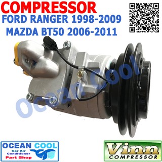 คอมเพรสเซอร์ ฟอร์ด เรนเจอร์ ปี 1998 - 2009 และ มาสด้า บีที 50 ปี 2006 - 2011 COM0044 compress Ford Ranger , Mazda BT-50