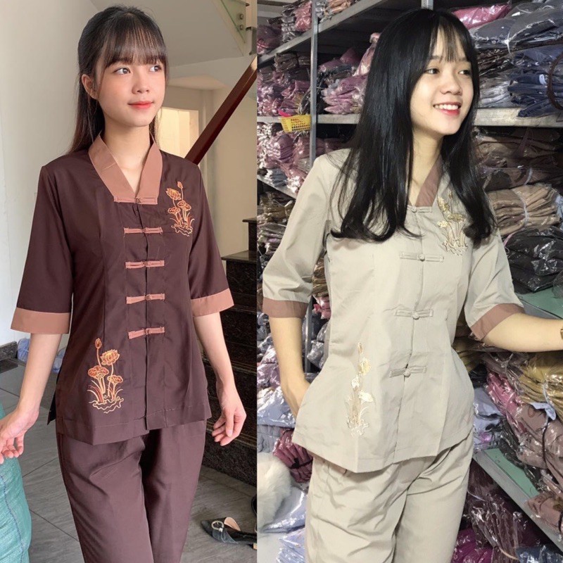 Arhat Coat เสื้อผ้าผู้หญิงสําหรับวัด