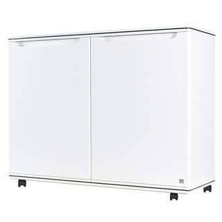 Storage cabinet SHOE CABINET WITH 4 STORAGES KING SHCP-4T-W-WT-BO CURVE WHITE Multipurpose furniture Home &amp; Furniture ตู