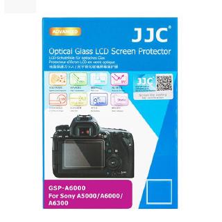 Jjc GSP-a6000 กระจกนิรภัยกันรอยหน้าจอ LCD สําหรับกล้อง Sony a5000 a6000 a6100 a6300 a6400 a6600