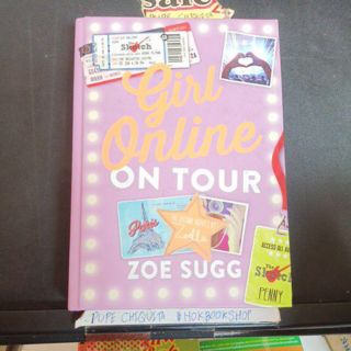 Girl online on tour / Zoe sugg / the second novel by Zoella / second hand