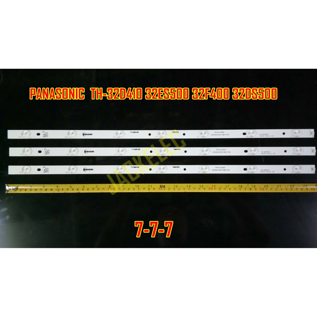 หลอดไฟ LED LED New blacklight Panasonic รุ่น TH-32D410T TH-32ES500T TH-32F400 TH-32DS500T 32d410 32a