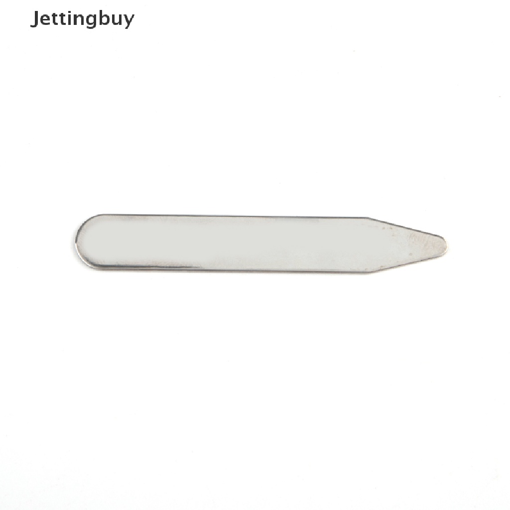 [Jettingbuy] 2 ชิ้นสแตนเลสคอปกอยู่สําหรับชุดเสื้อธุรกิจเครื่องประดับปาร์ตี้ใหม่