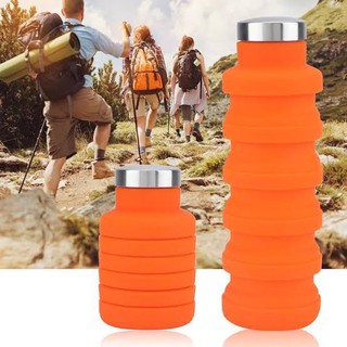 Silicone Folding water bottle กระบอกน้ำซิลิโคนยืดหดได้มหัศจรรย์