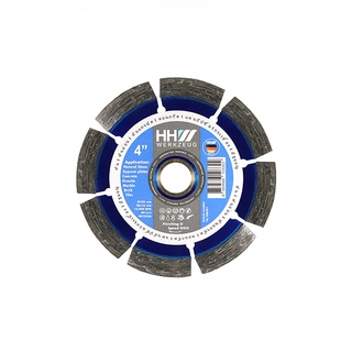 ใบตัดเพชร HHW งานก่อสร้าง / HHW diamond cutting discs construction ขนาด 4, 7, 9 นิ้ว