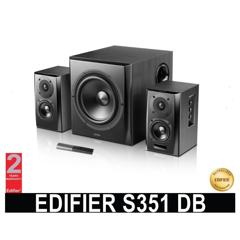 Edifier S351DB Active Speakers 2.1  Bluetooth 5.0 รับประกันศูนย์ไทย2 ปี