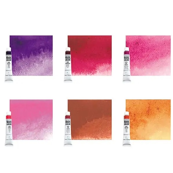 ShinHan Professional Water Color 7.5ml 30 Tube SET / เซ็ตสีน้ำเกรดศิลปิน ขนาด 7.5ml 30 สี แบรนด์ ShinHan จากประเทศเกาหลี ราคา ถูกที่สุด ดีลบีเคเค แกลเลอรีภาพที่ 6