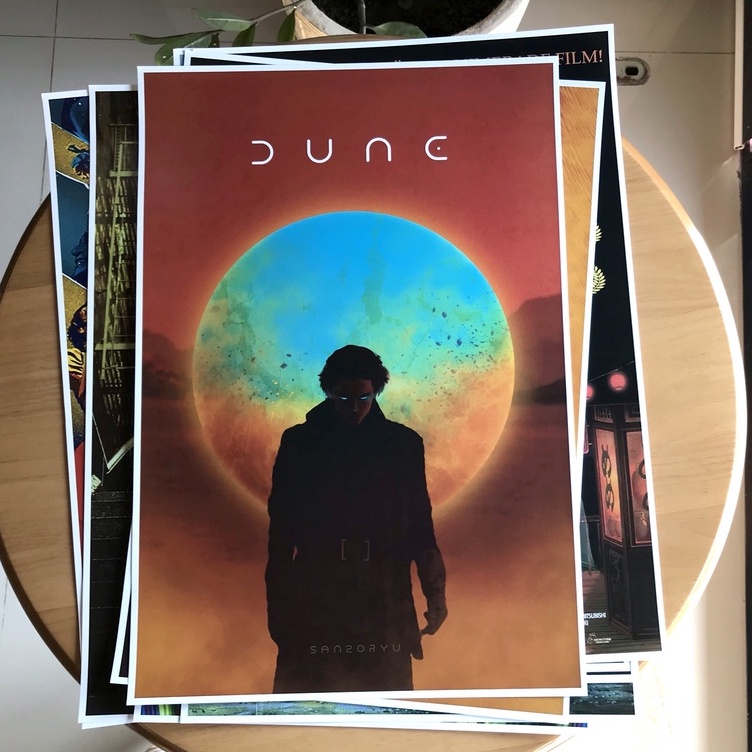 DUNE Poster โปสเตอร์ ดูน หนังมหากาพย์ไซไฟแห่งทศวรรษ Timothée Chalamet, Zendaya มีหลายแบบให้เลือก  ขนาด 33x48 cm - รูปที่ 6